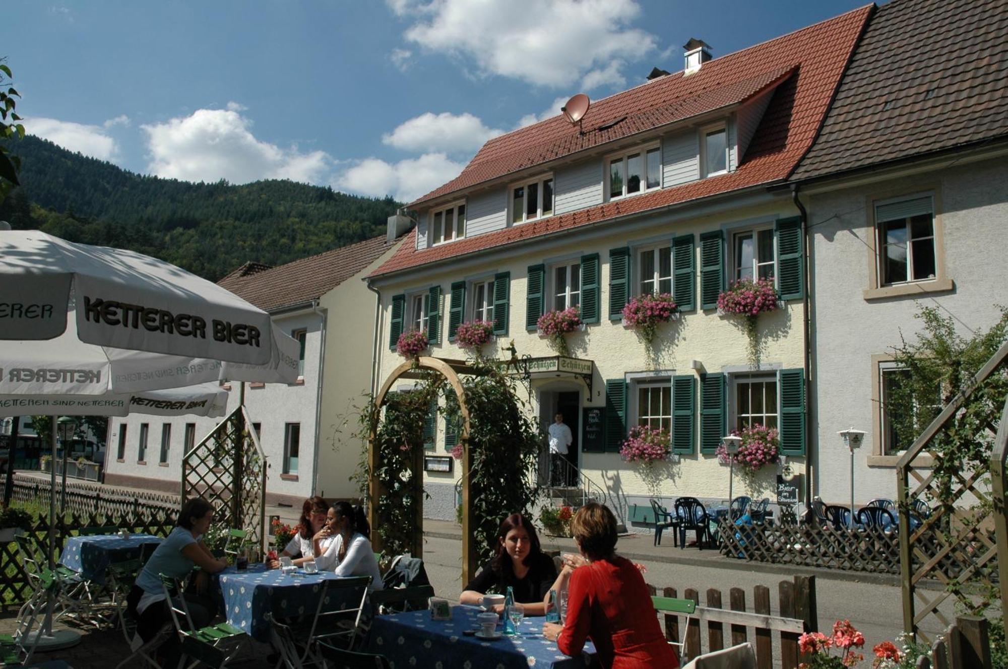 Gasthaus Schuetzen Hornberg Exterior foto
